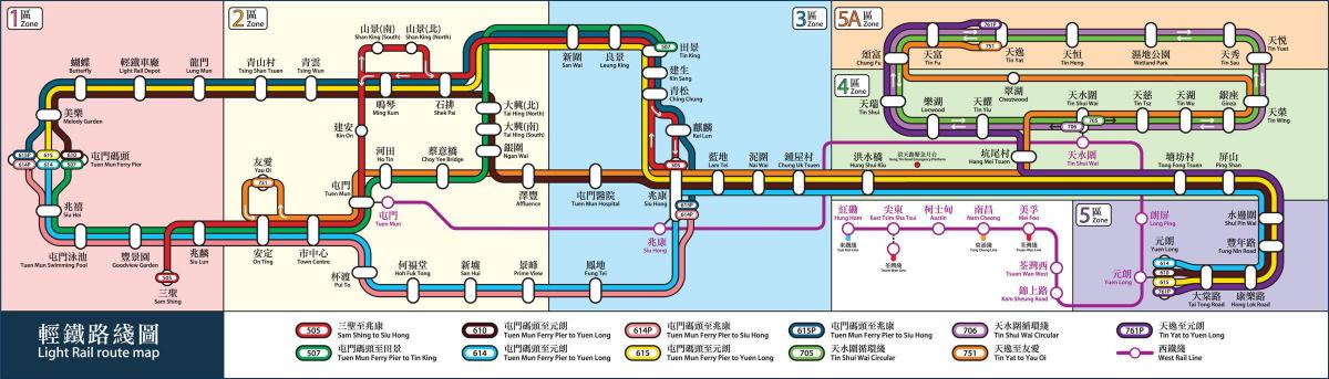 HK ferroviaria mappa