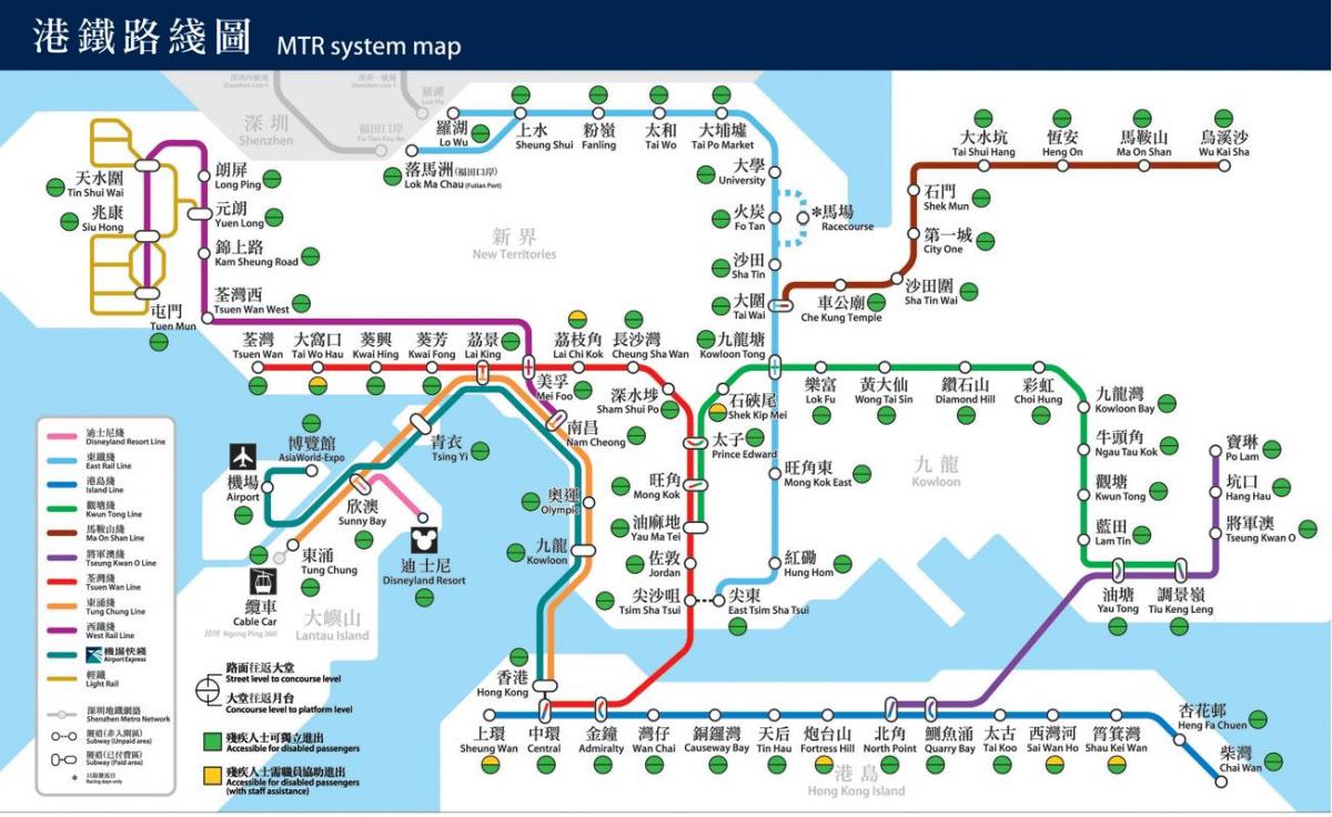 HK bus mappa