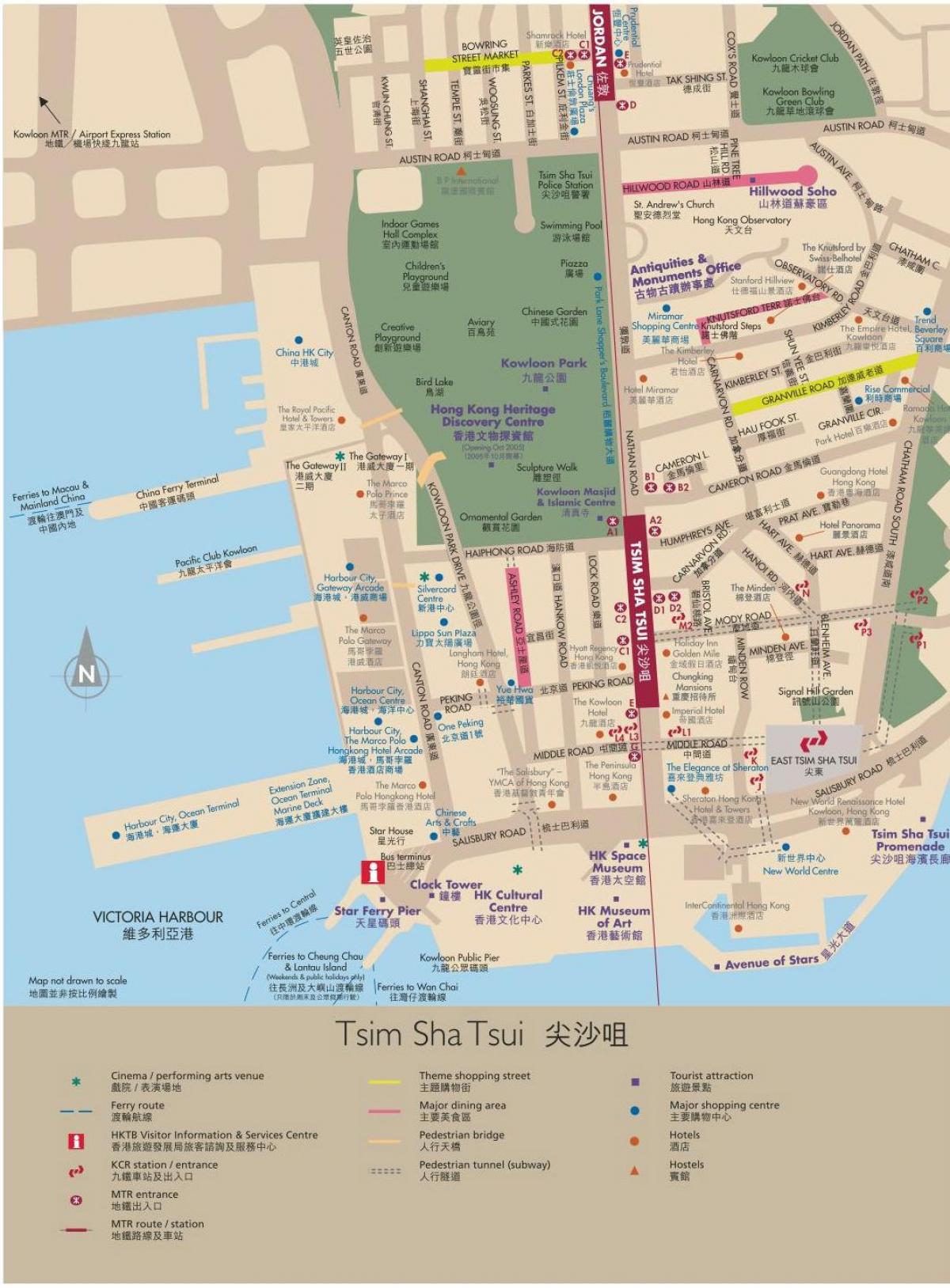 Hong Kong Kowloon mappa
