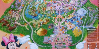 Hong Kong Disney mappa
