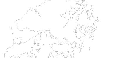 Hong Kong struttura della mappa